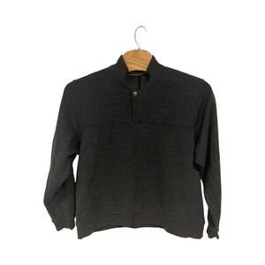 Orvis 1/4 Zip Pullover‎ Sweater Mens 2XL Charcoal Gray